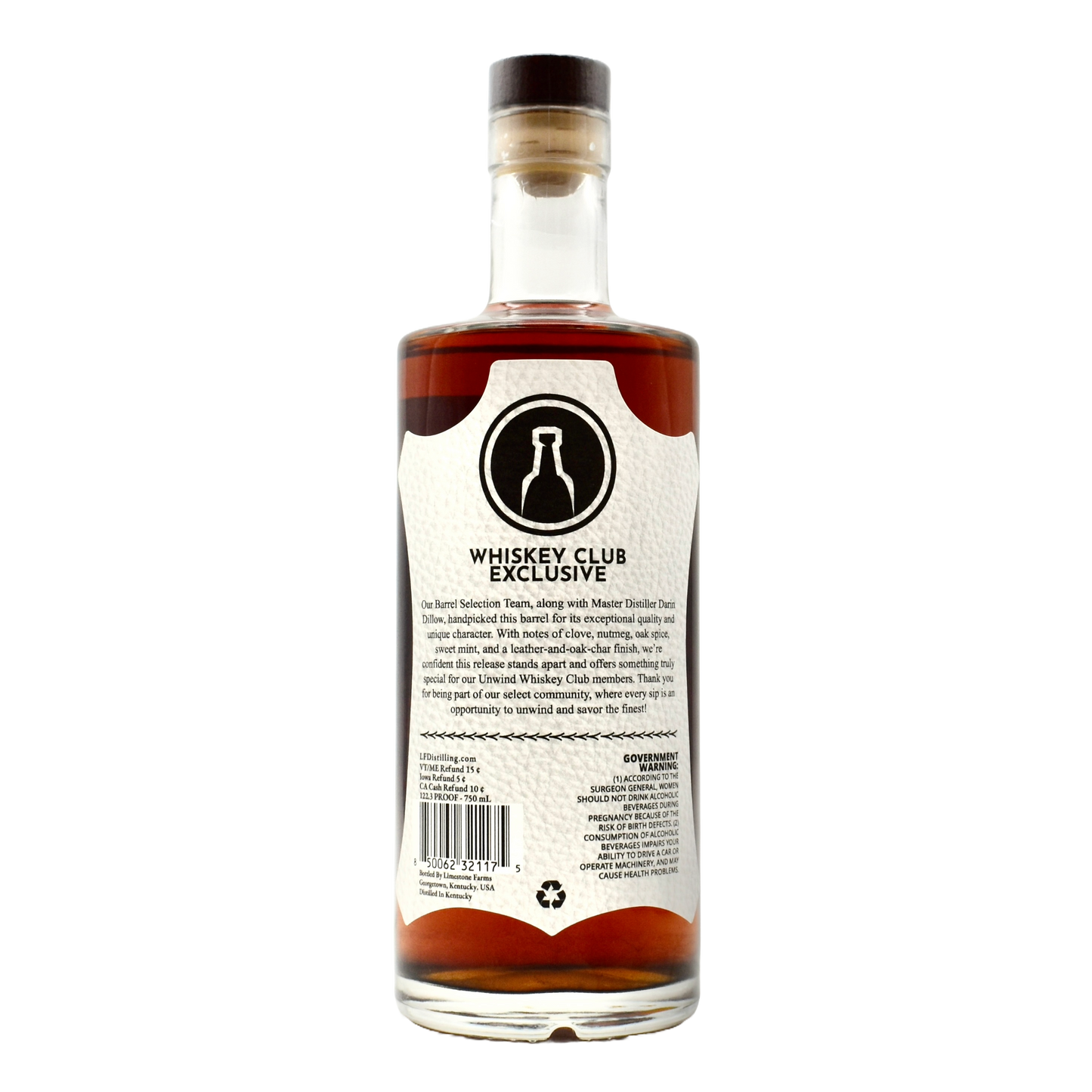 Limestone Farms Select Bourbon 750ml [Unwind Store Pick]