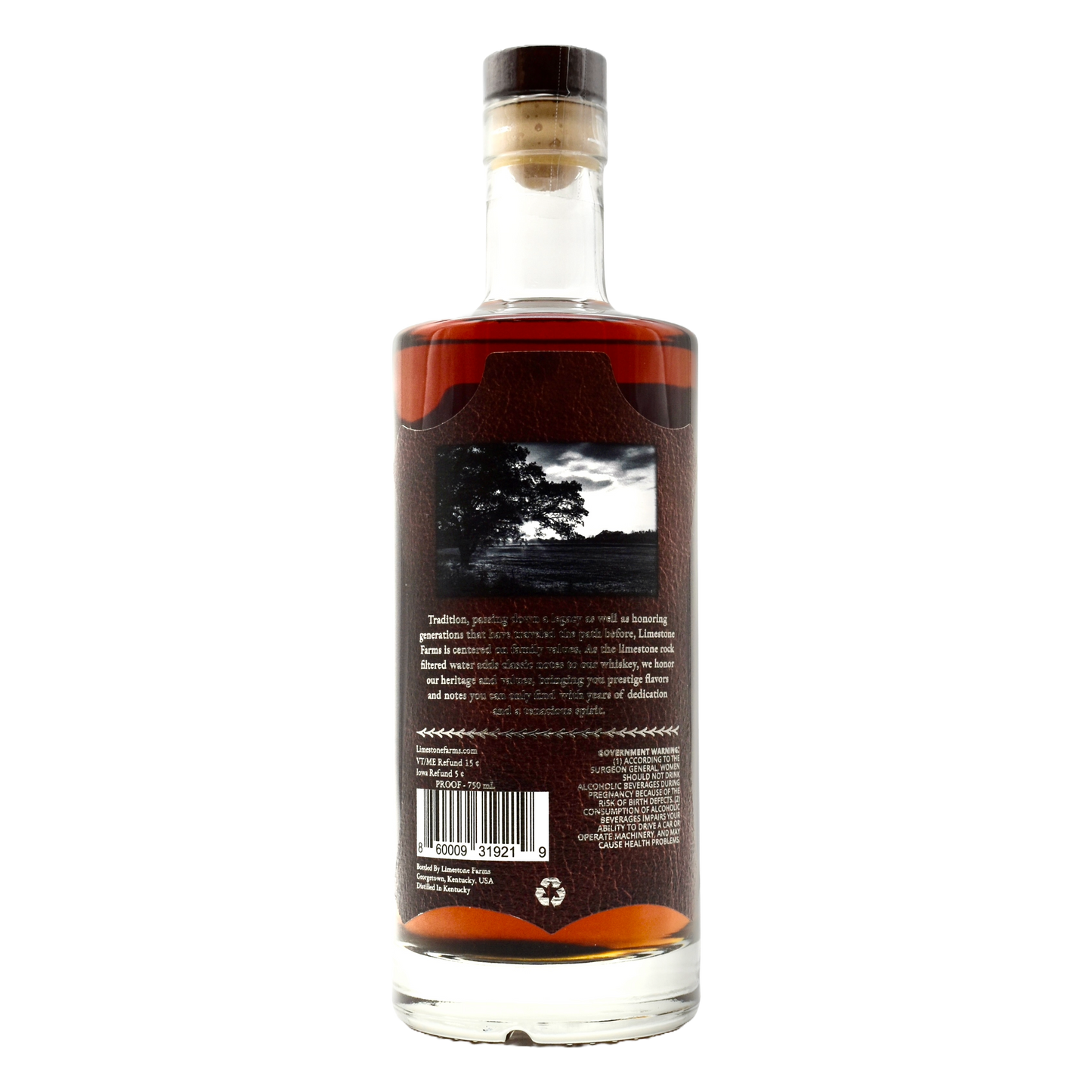 Limestone Farms "Morgan Family" Small Batch Kentucky Straight Bourbon 750ml