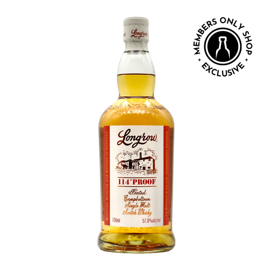 Longrow Peated Cask Strength 114 PF 700ml [MEMBERS ONLY]