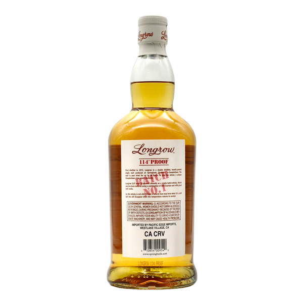 Longrow Peated Cask Strength 114 Proof 700ml