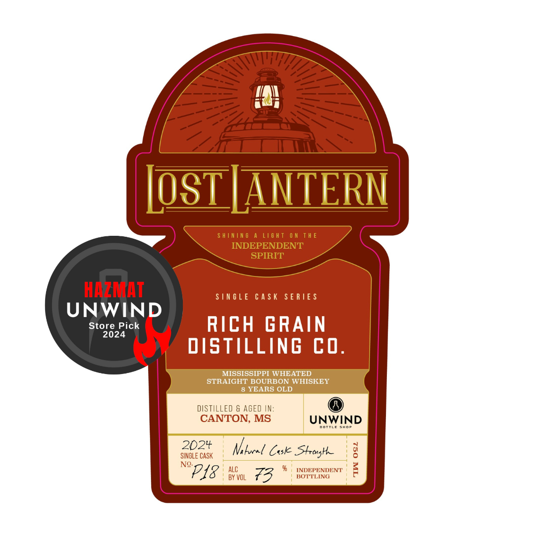 [PRE-ORDER] Lost Lantern Bourbon Rich Grain Distilling 750ml (Hazmat: 146pf) [Unwind Store Pick]