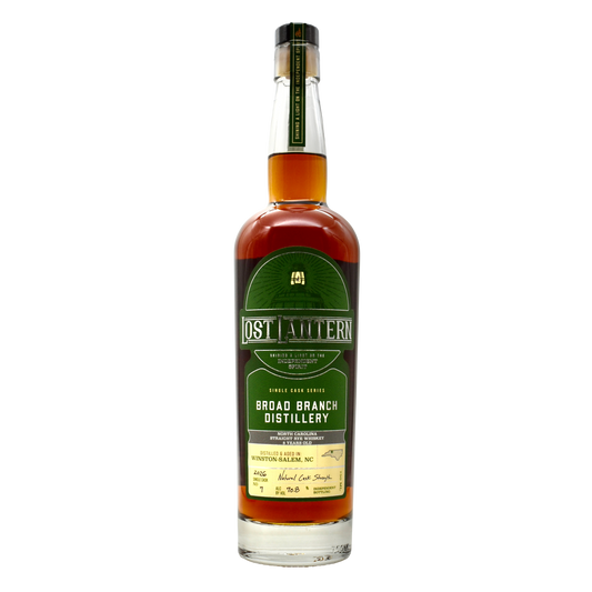 Lost Lantern Broad Branch Distillery North Carolina Straight Rye 8 Years Old 141.6 Proof 750ml