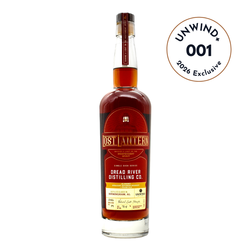 Lost Lantern Dread River Single Barrel Hazmat Bourbon - Selected by Unwind