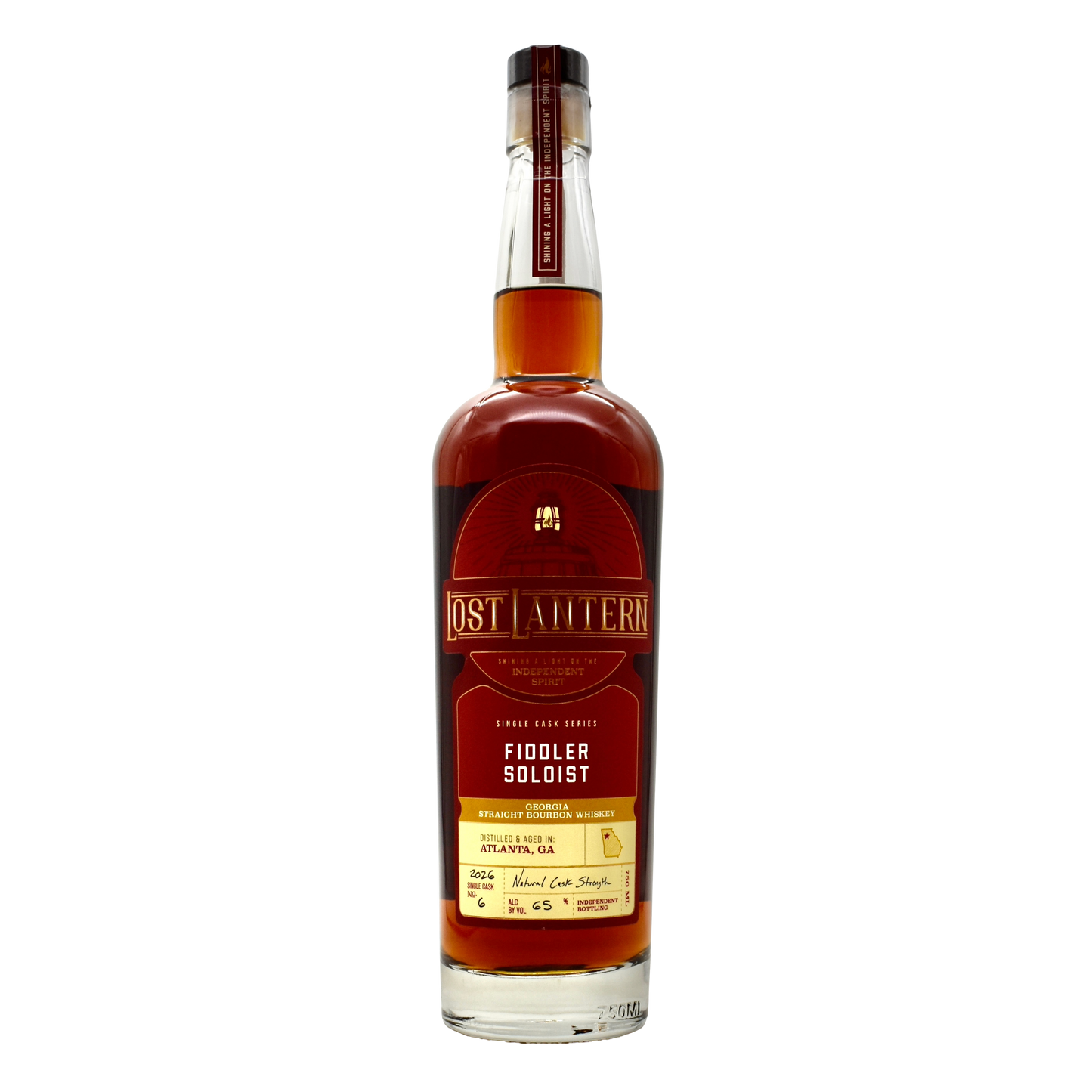 Lost Lantern Fiddler Soloist Georgia Straight Bourbon 7 Years Old 129.9 Proof 750ml