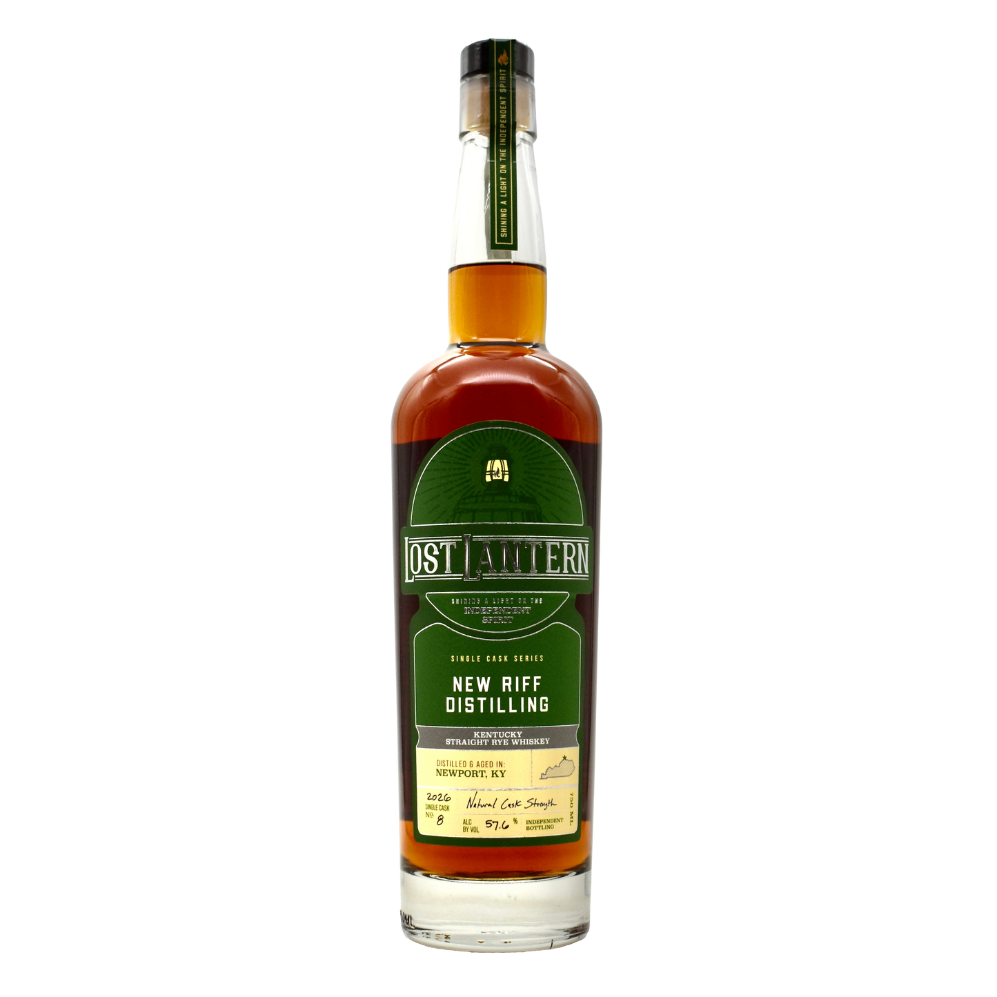 Lost Lantern New Riff Distilling Kentucky Straight Rye 6 Years Old 750ml