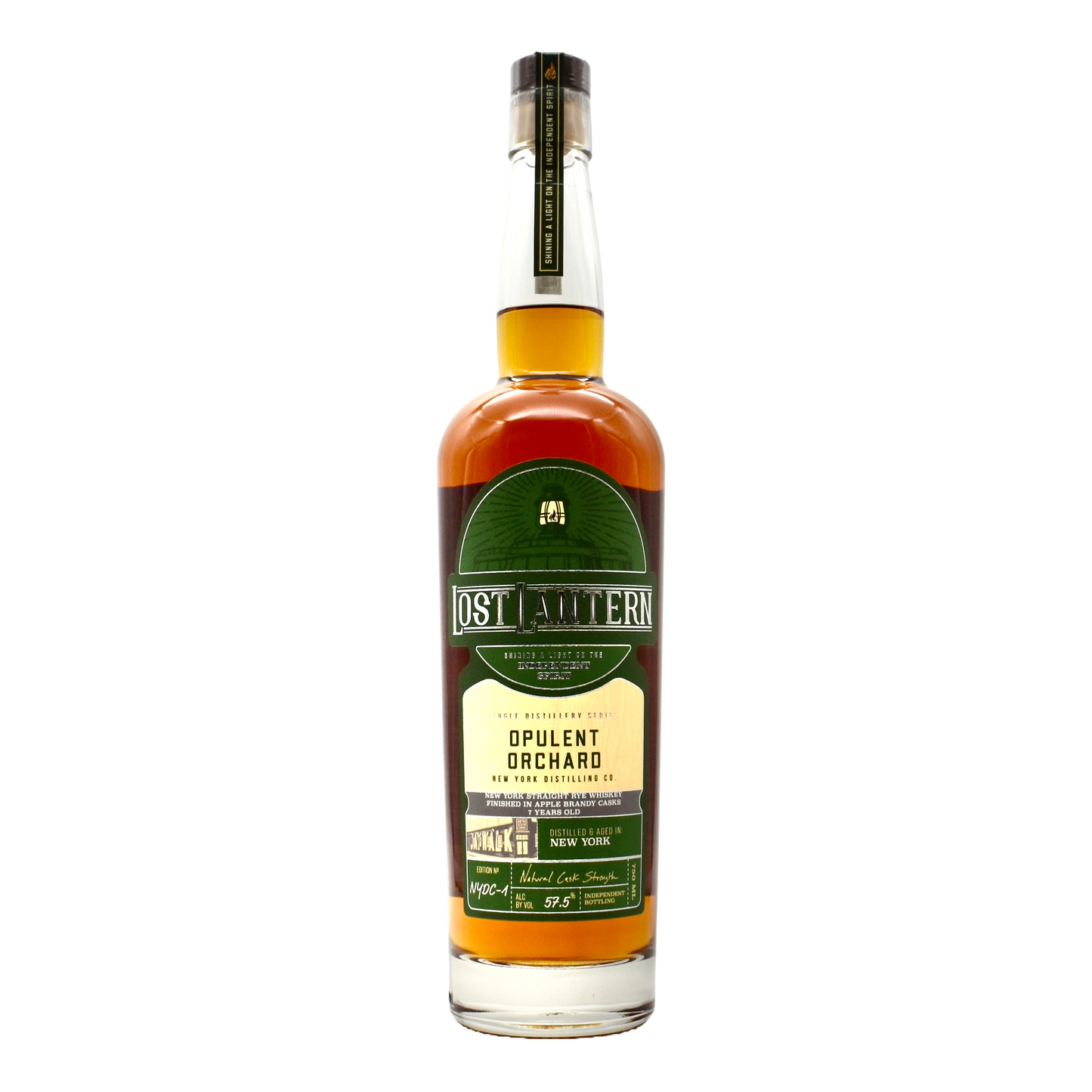 Lost Lantern Opulent Orchard New York Distilling Co Apple Brandy Finished Rye 750ml