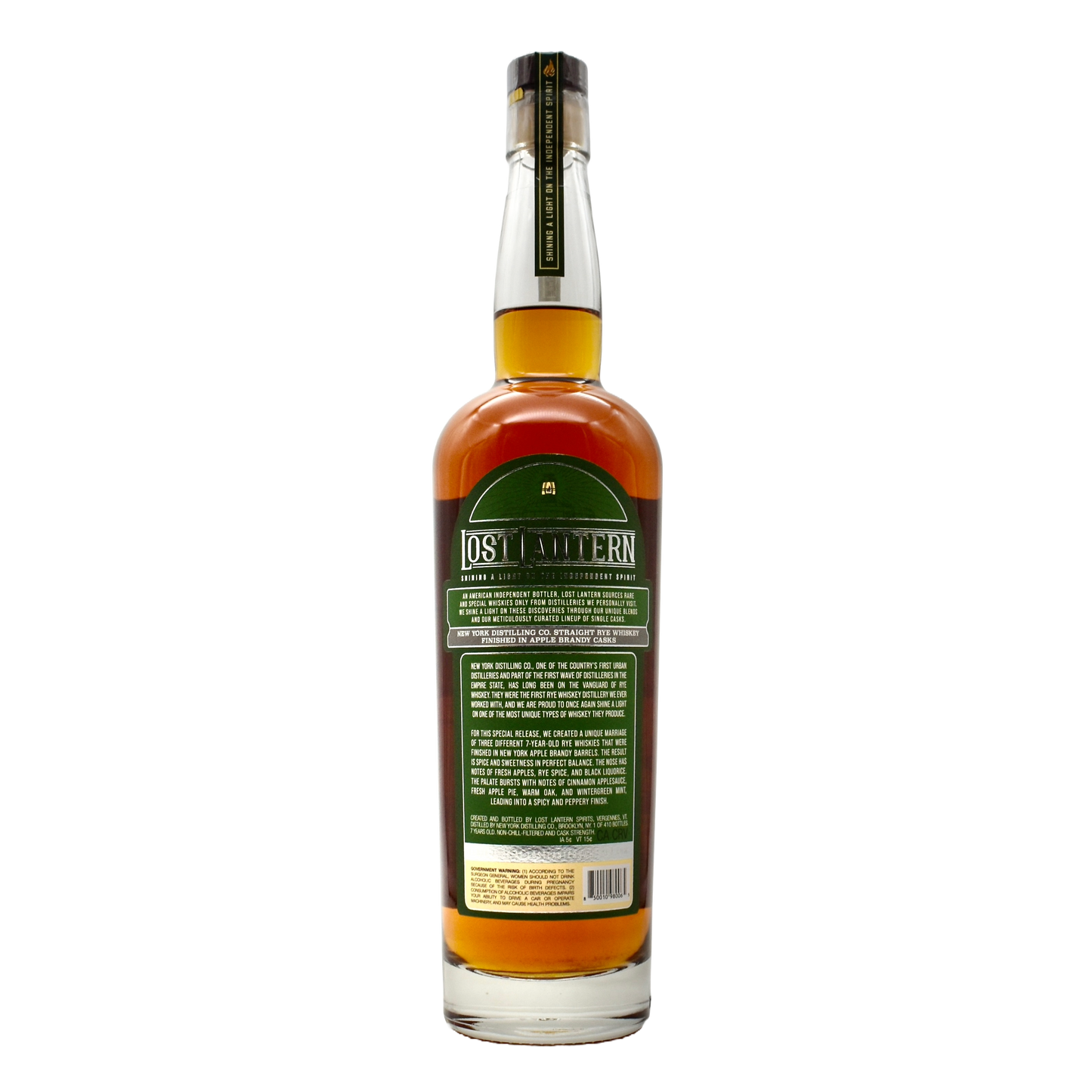 Lost Lantern Opulent Orchard New York Distilling Co Apple Brandy Finished Rye 750ml