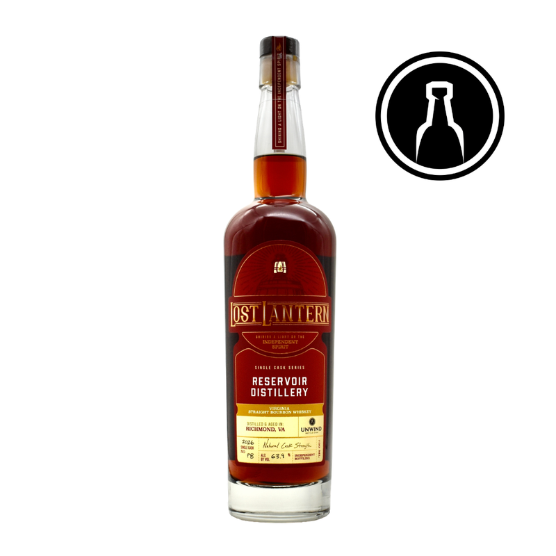 Lost Lantern Reservoir Distillery 100% Corn Bourbon 750ml - Selected by Unwind
