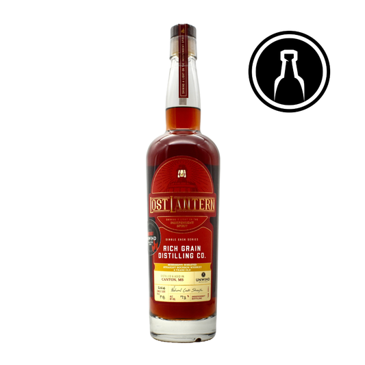 Lost Lantern Single Barrel Bourbon Rich Grain Distilling 146 Proof Hazmat  - Selected by Unwind