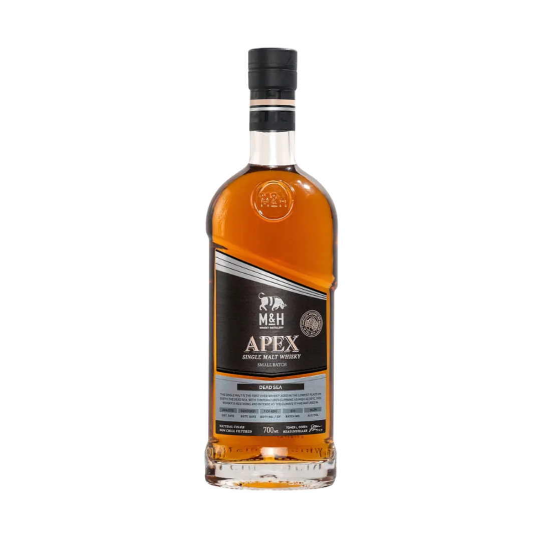 M&H Distillery Apex Small Batch Dead Sea Single Malt Whiskey 700ml