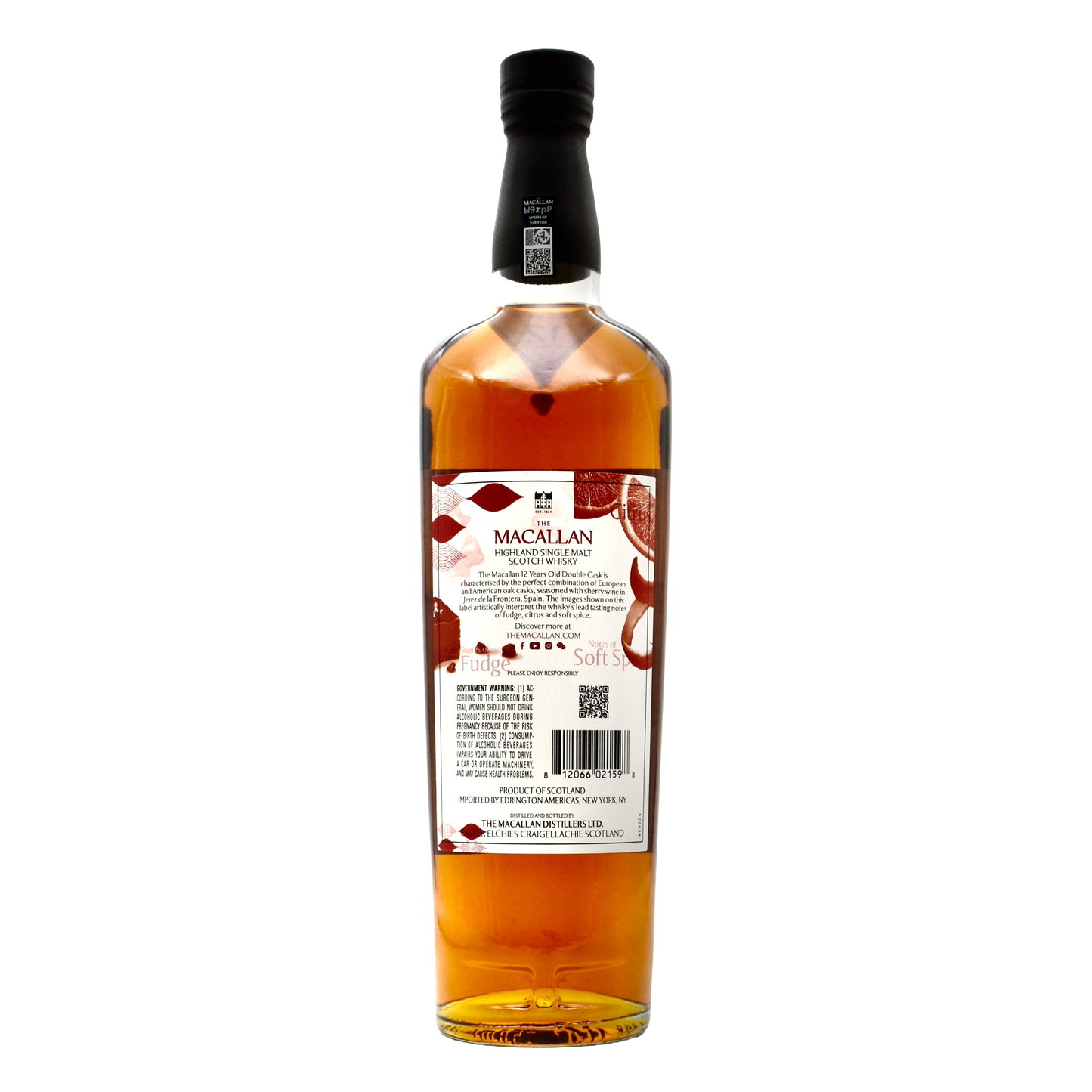 Macallan Scotch Whiskey 12 Year Double Cask 750ml