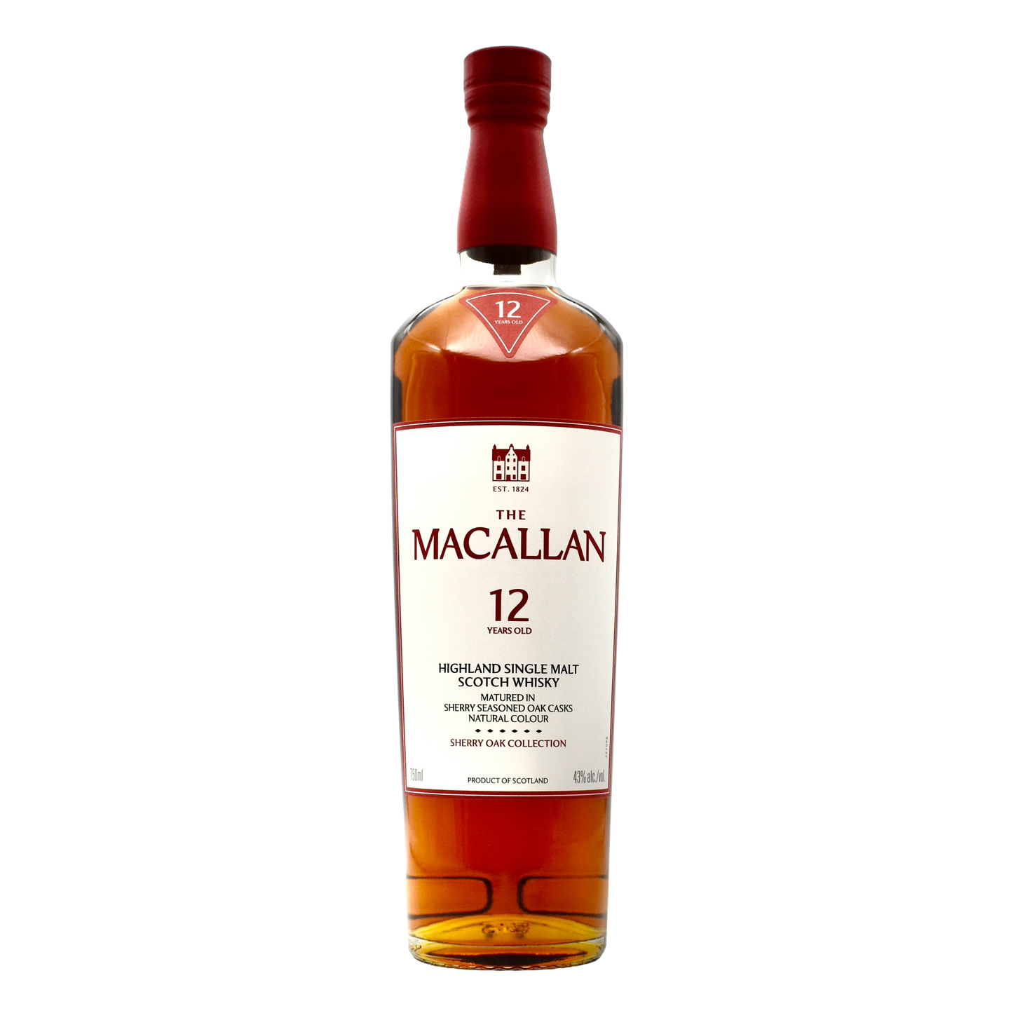 Macallan Scotch Whiskey 12 Year Sherry Oak Cask 750ml