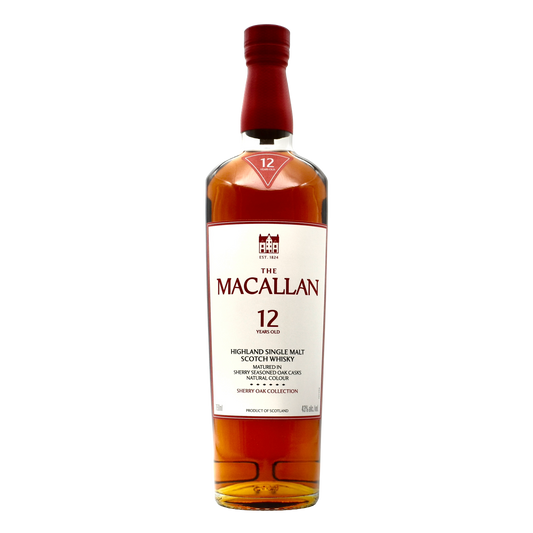 Macallan Scotch Whiskey 12 Year Sherry Oak Cask 750ml