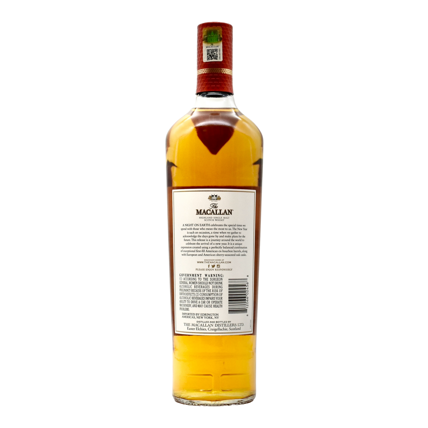 Macallan Scotch Whiskey Night on Earth The Journey 750ml