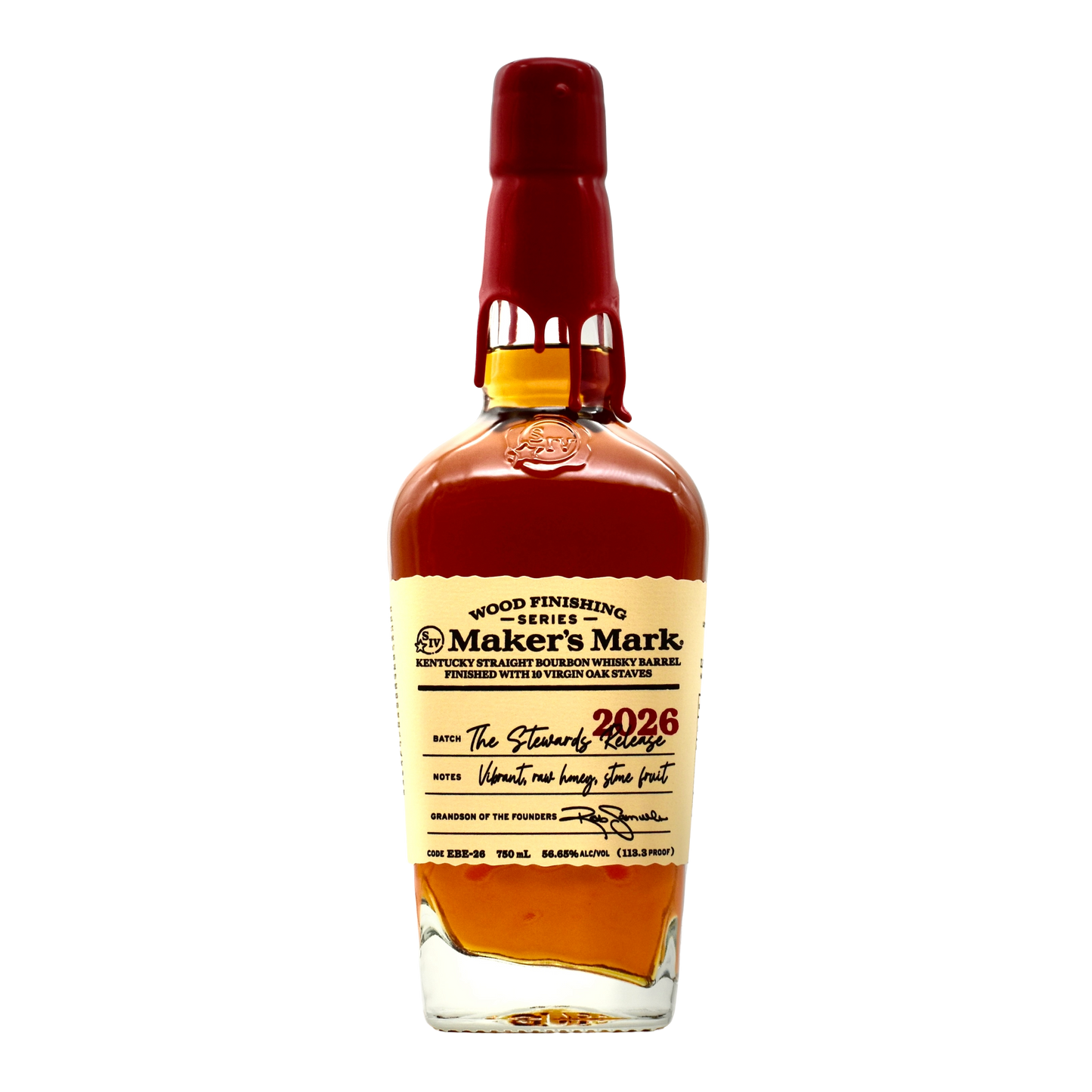 Maker's Mark Straight Bourbon Wood Finishing Series The Steward's Release 750ml