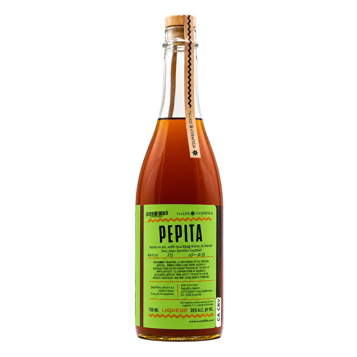 Maleza Bitters Licor Artesanal De Pepita Pumpkin Seed Liqueur
