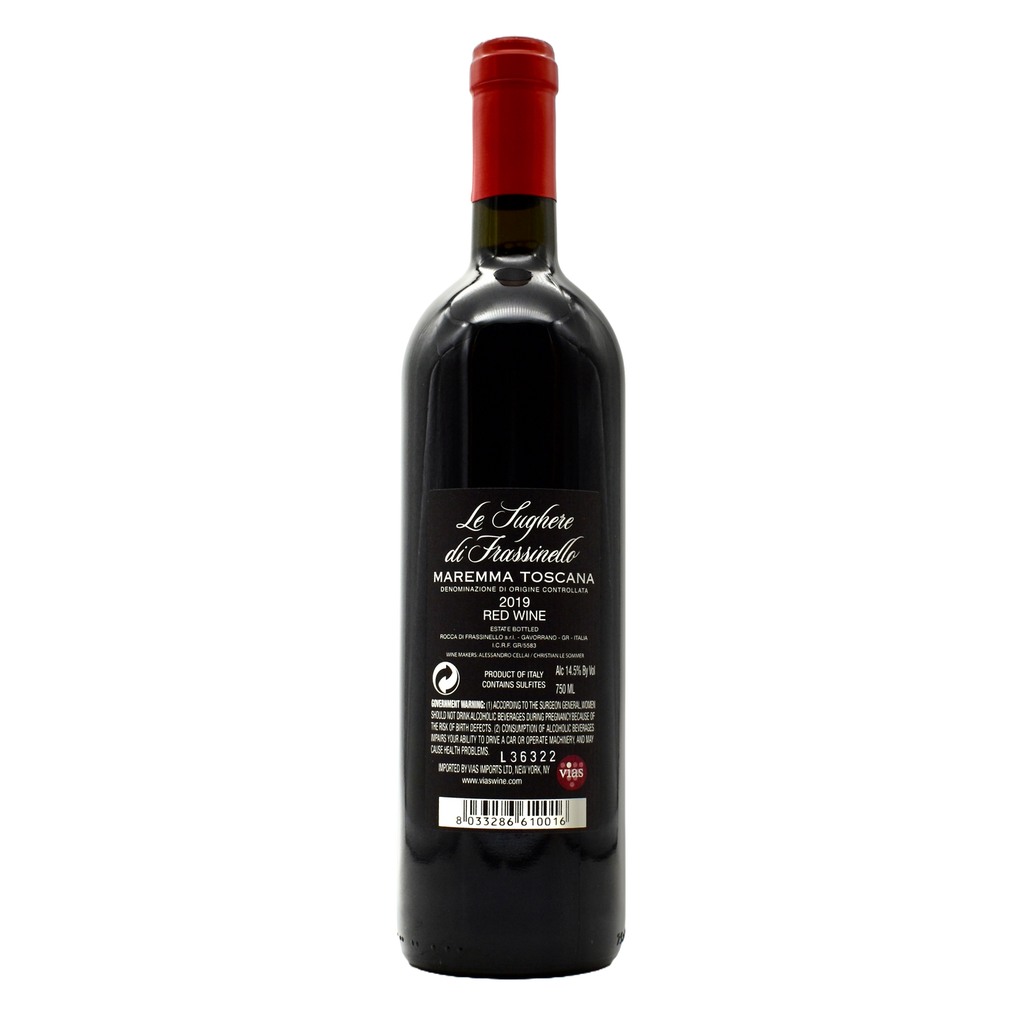 Maremma Toscana Rosso Le Sughere di Frassinello 750ml