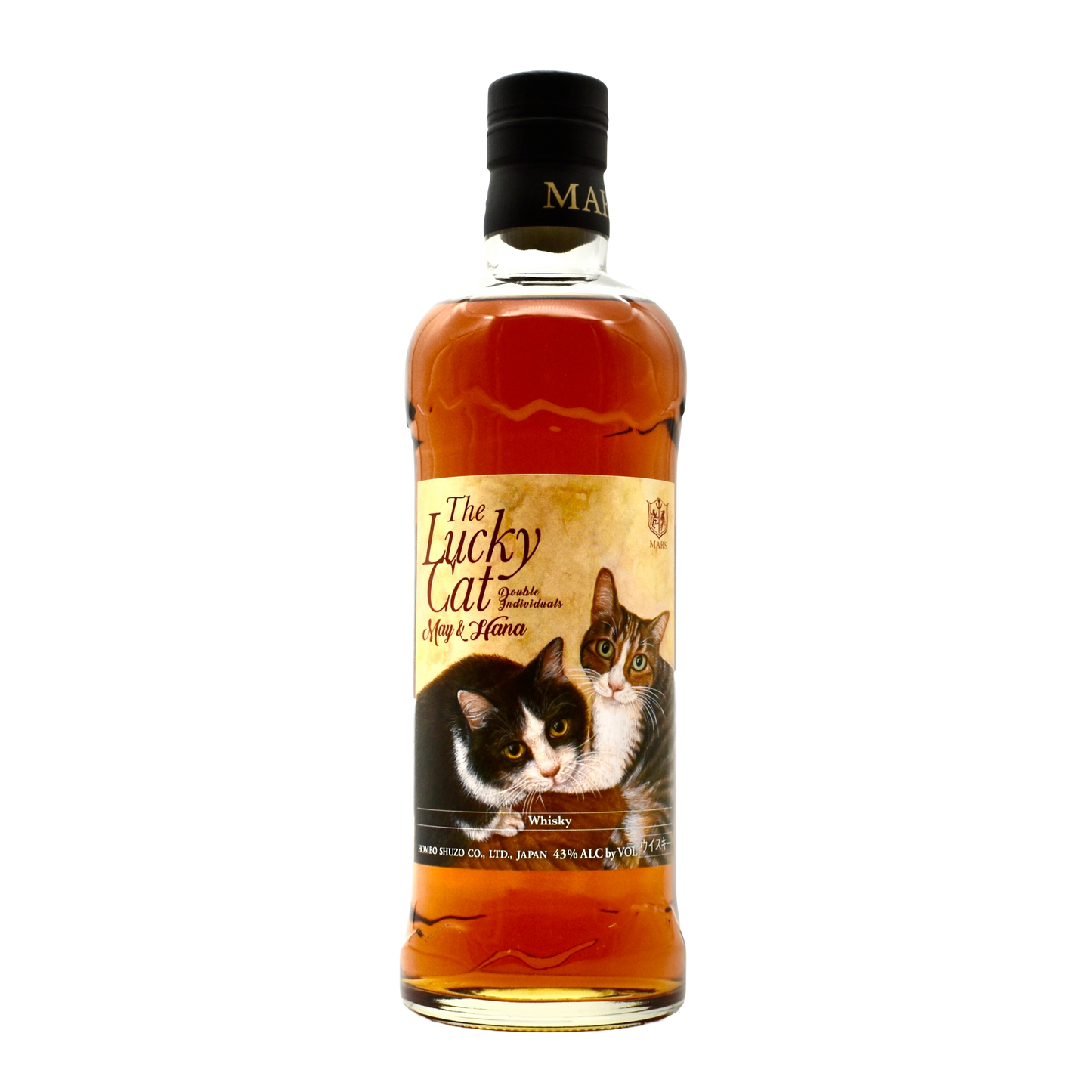 Mars Japanese Whiskey The Lucky Cat May & Hana 750ml