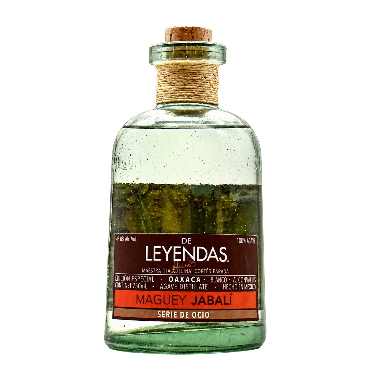 Mezcal de Leyendas Jabali Serie de Ocio