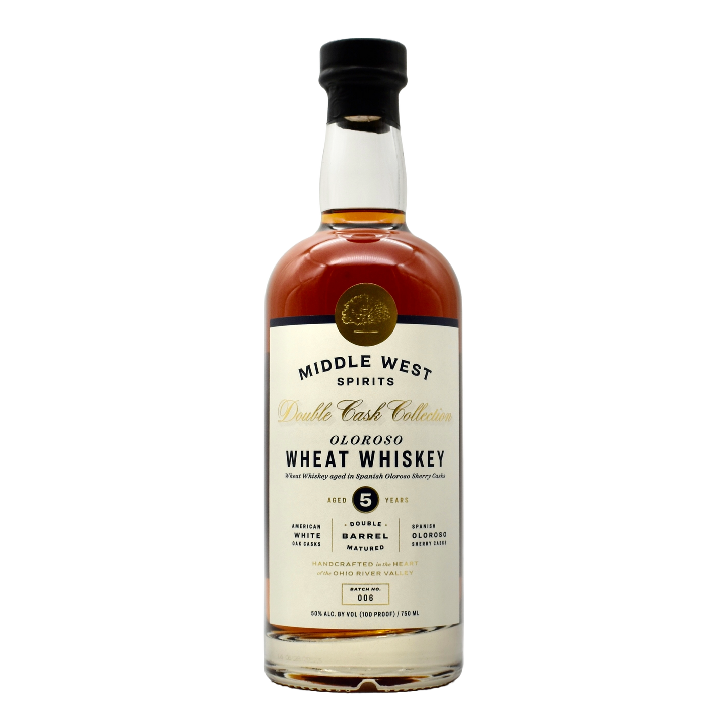 Middle West Oloroso Double Cask Wheat Whiskey 750ml
