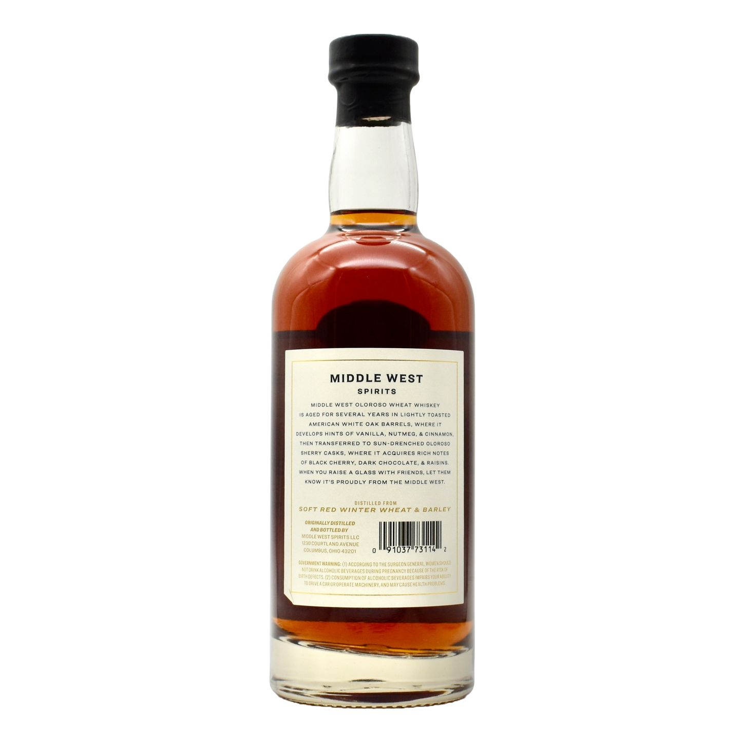 Middle West Oloroso Double Cask Wheat Whiskey 750ml