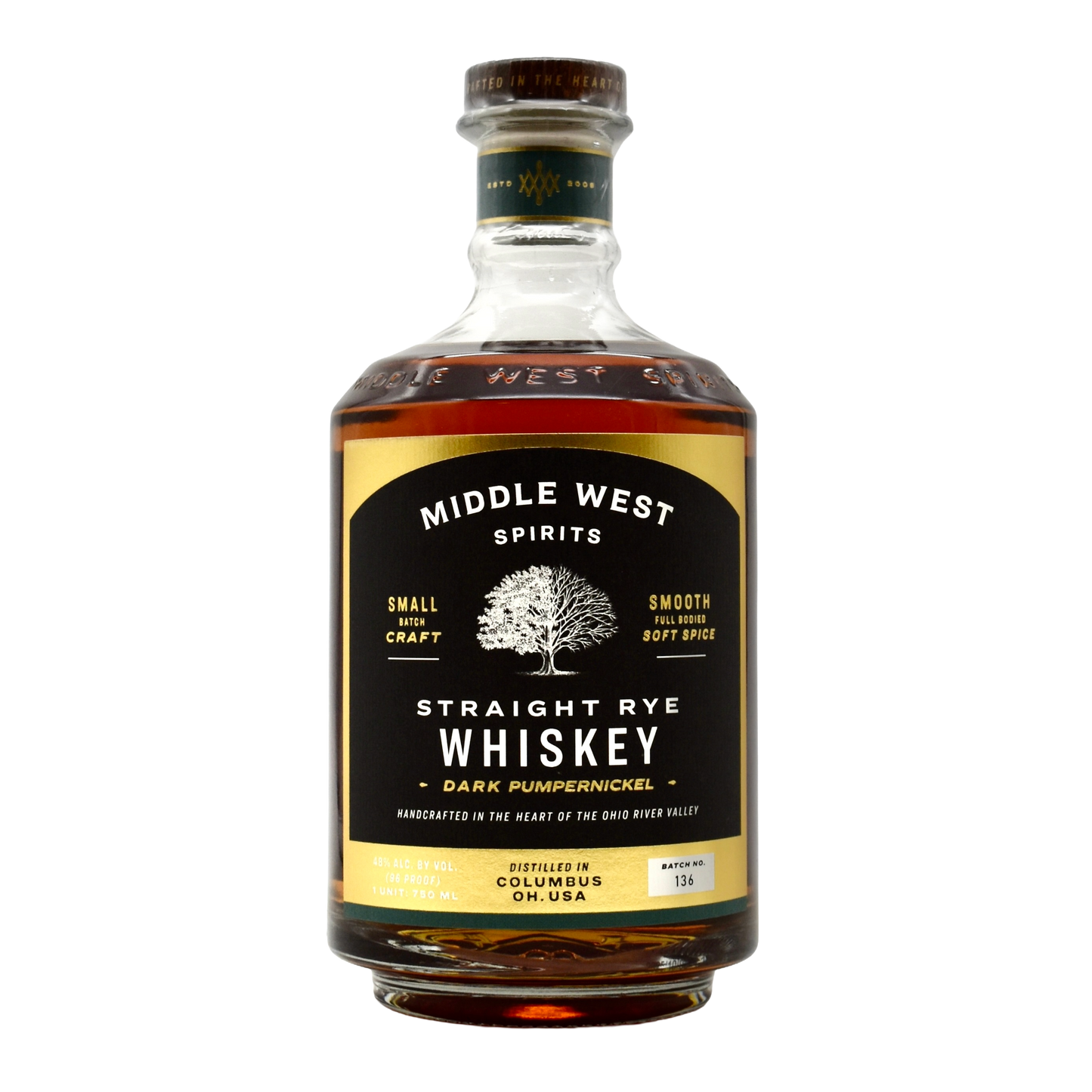 Middle West Spirits Dark Pumpernickel Rye 750ml