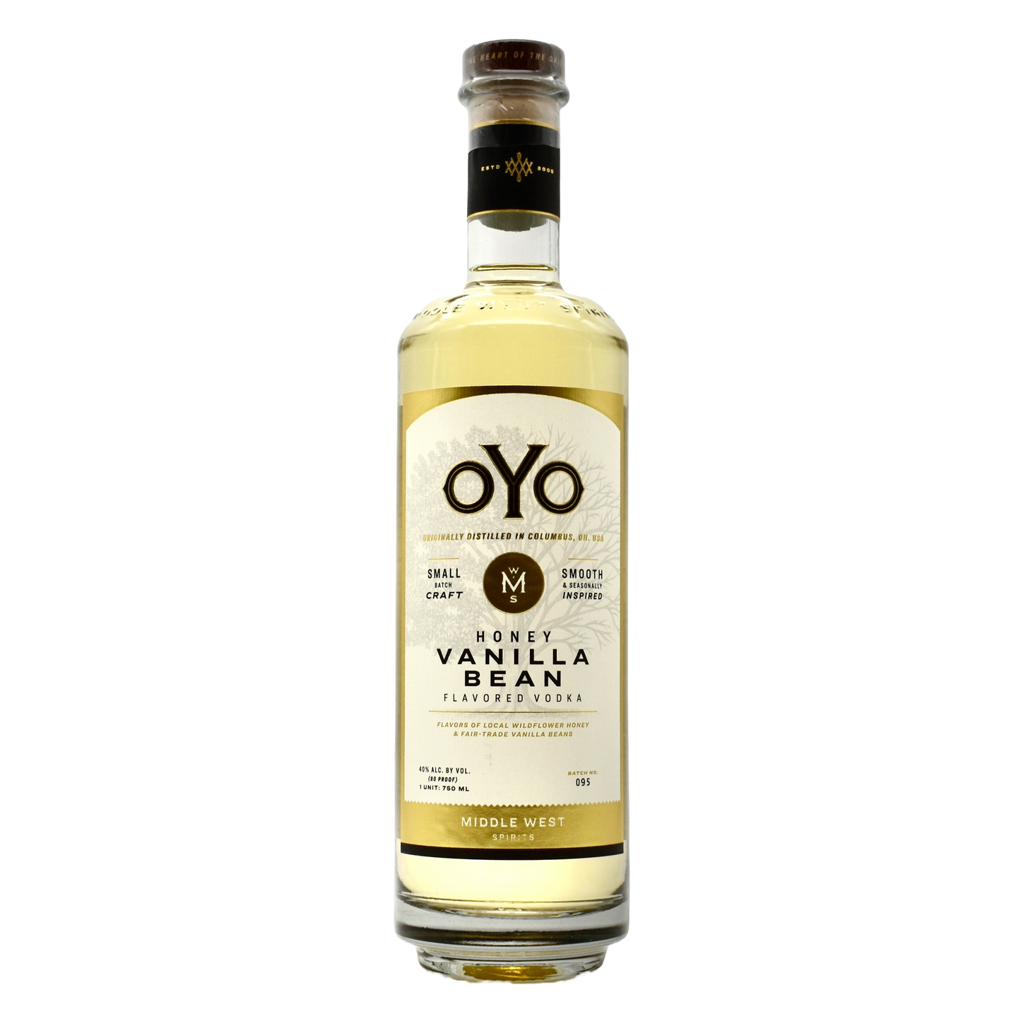 Middle West Spirits OYO Honey Vanilla Bean Vodka 750ml