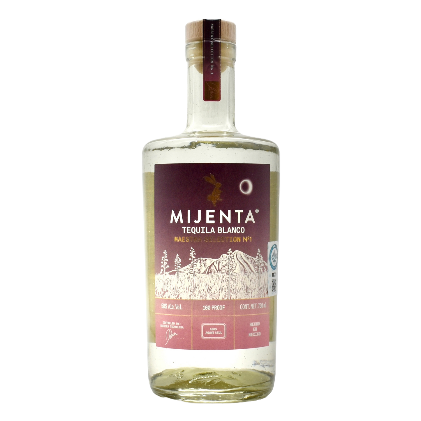 Mijenta Tequila Blanco Maestra Select 750ml