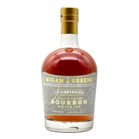 Milam & Greene Bourbon Unabridged Volume 3 750ml