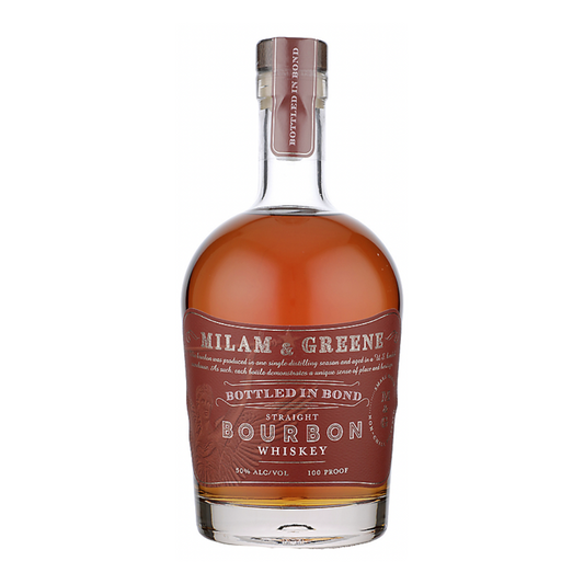 Milam & Greene Straight Bourbon Bottled In Bond 4 Yr 750ml