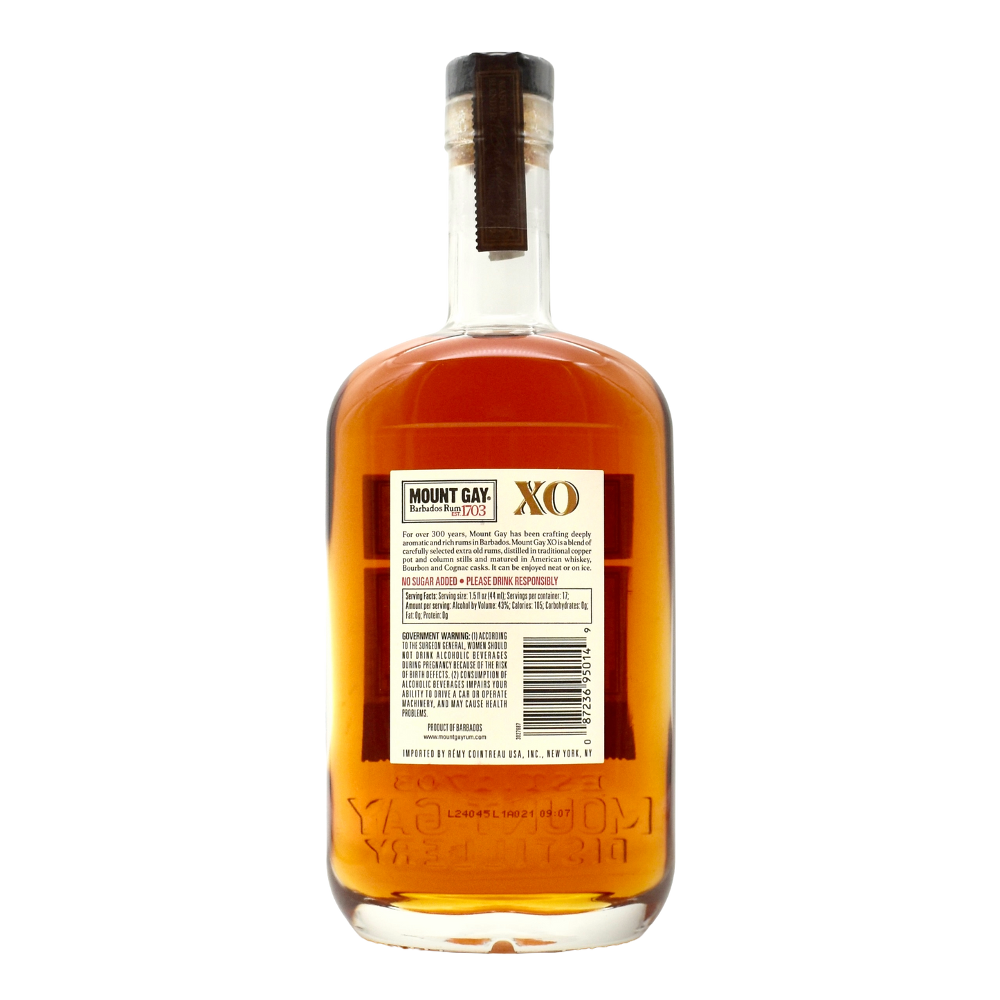 Mount Gay XO 750ml