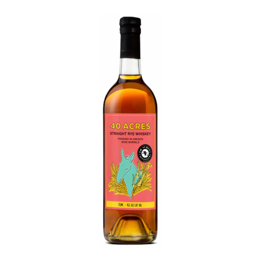 New Deal 40 Acres Straight Rye Whiskey 750ml