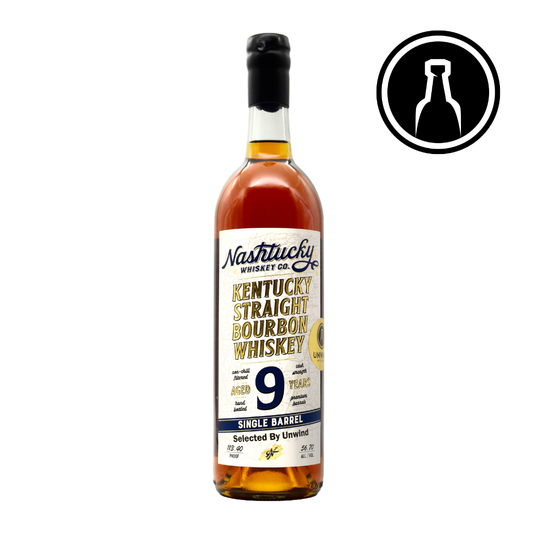 Nashtucky 9 Year Kentucky Single Barrel Bourbon - Selected by Unwind