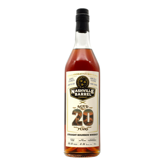 Nashville Barrel Co. 20 Year Bourbon 750ml (Barrel #1439)