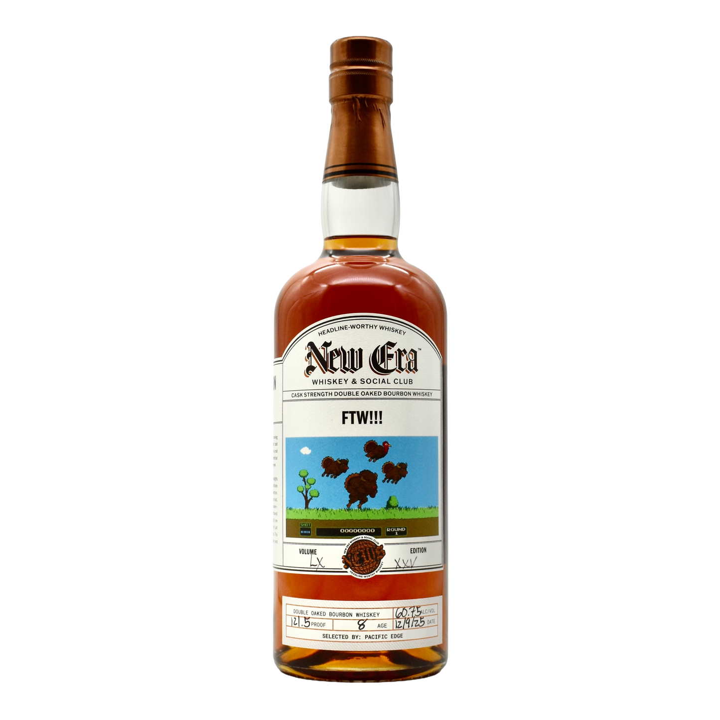 New Era Whiskey 8 Yr KY Double Oaked Bourbon TDO-07 BuffTurk Finish 750ml [FTW]