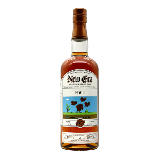 New Era Whiskey 8 Yr KY Double Oaked Bourbon TDO-07 BuffTurk Finish 750ml [FTW]