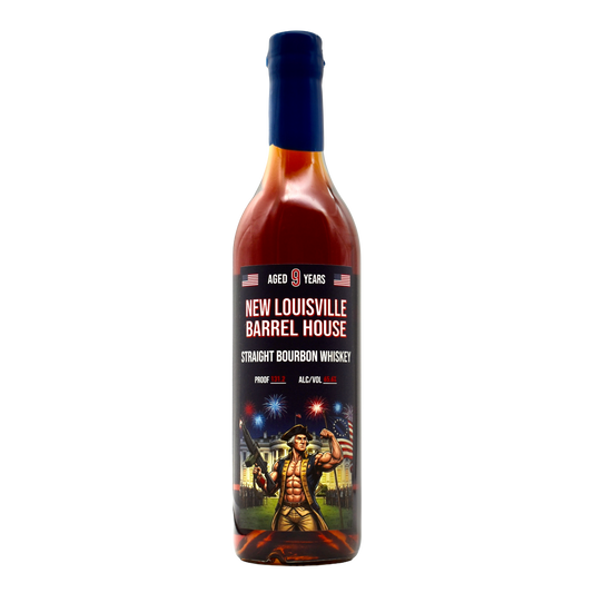 New Louisville 9 Year Bourbon C384 131.2 Pf '250th Red, White & Boom' 750ml