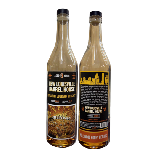 New Louisville 9 Year Hazmat Bourbon B1315 141 Proof 'Hollywood Honey Returns' 750ml
