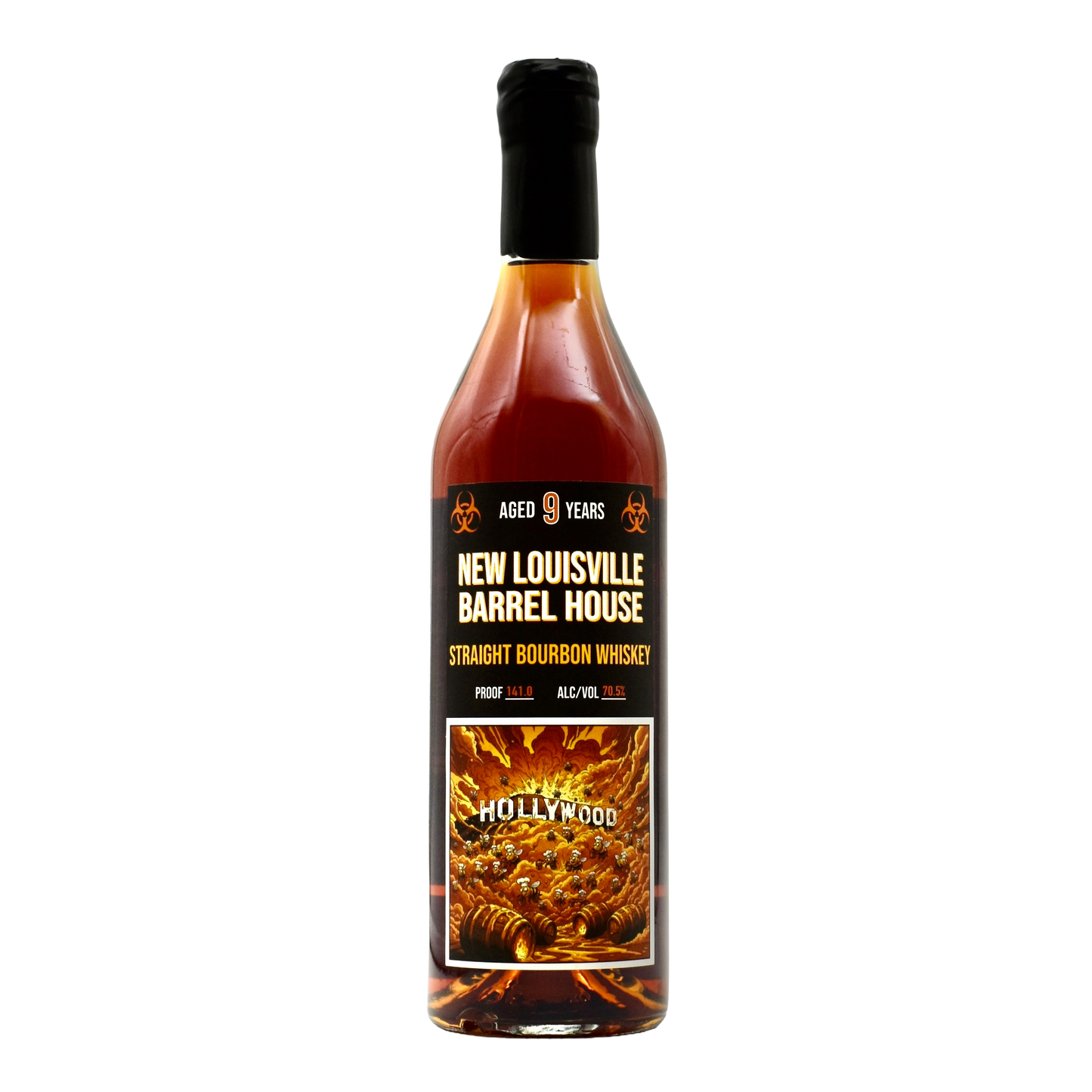 New Louisville 9 Year Hazmat Bourbon B1315 141 Proof 'Hollywood Honey Returns' 750ml