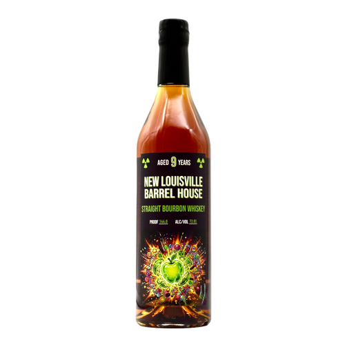 New Louisville 9 Year Hazmat Bourbon C166 144 Proof 'Green Goblin' 750ml