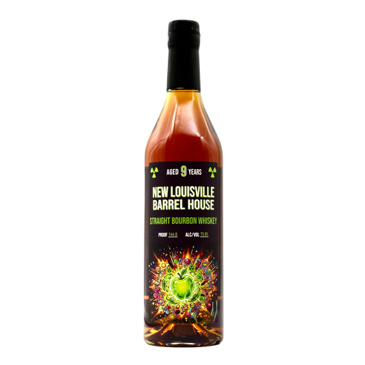 New Louisville 9 Year Hazmat Bourbon C166 144 Proof 'Green Goblin' 750ml