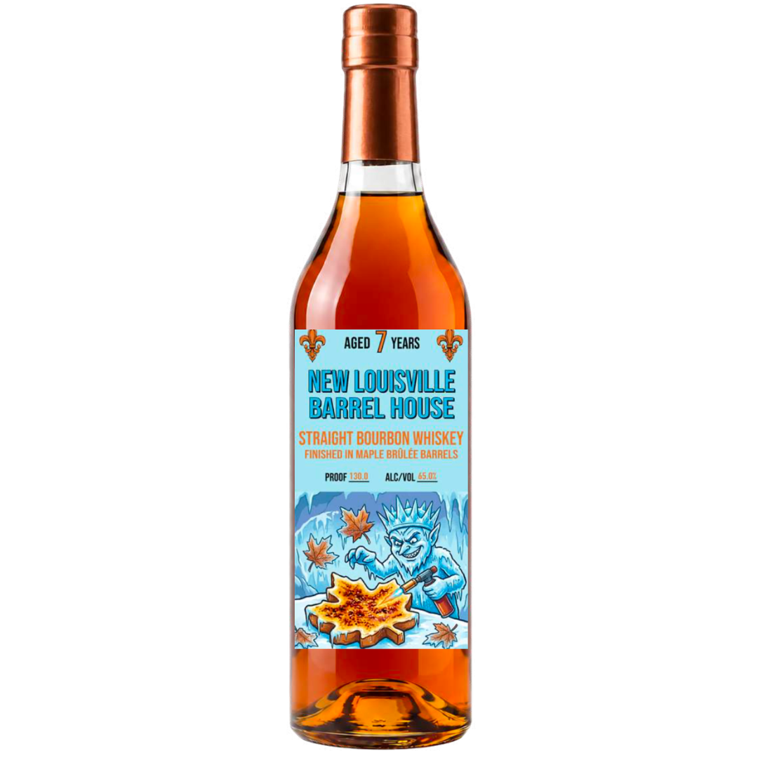 New Louisville Barrel House Jack Frost 7 Year Maple Brûlée Finished Bourbon