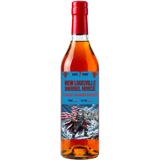 New Louisville Barrel House Merry ChristMerica 7 Year Bourbon