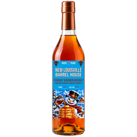 New Louisville Barrel House North Pole Pancakes 7 Year Maple Brûlée Finished Bourbon