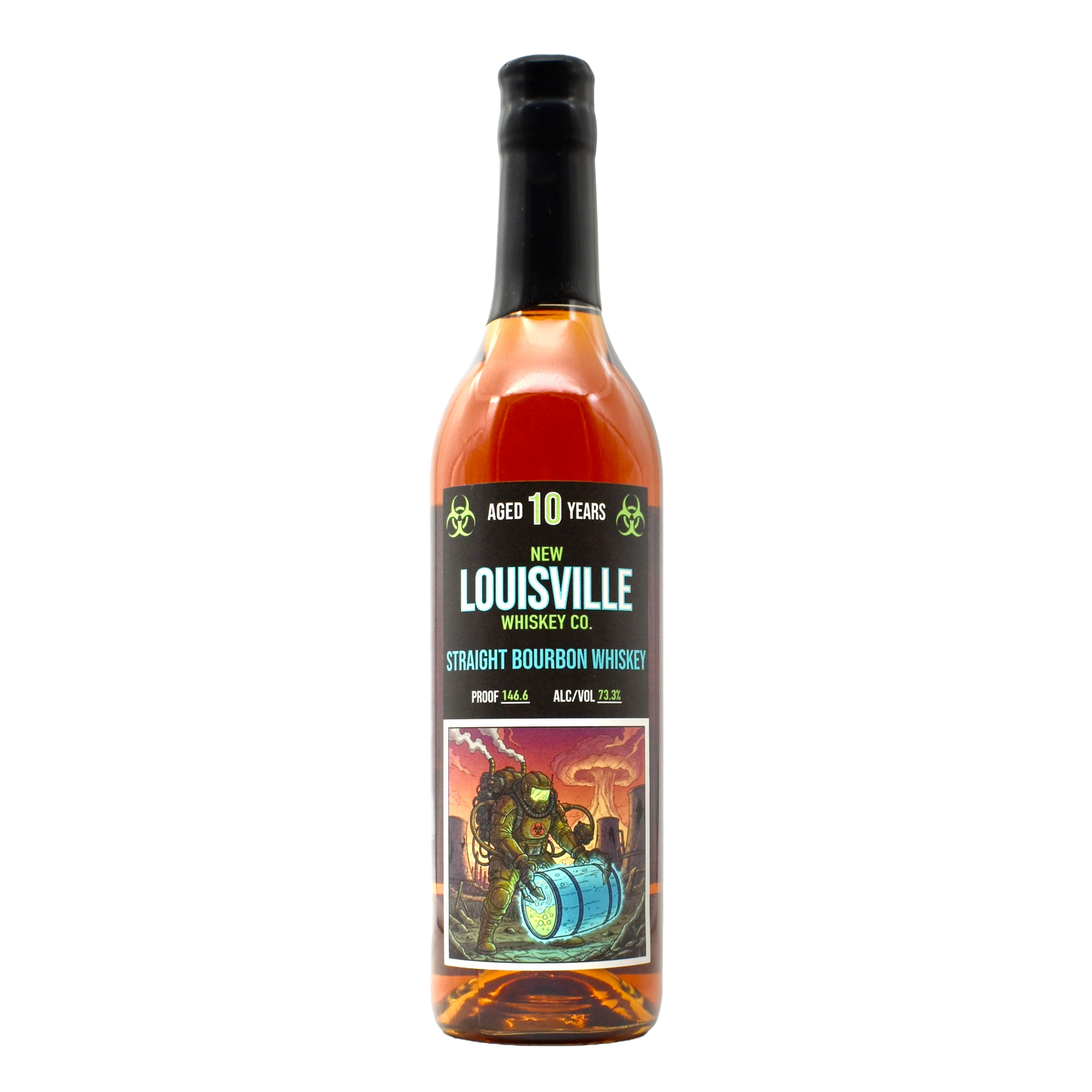 New Louisville Bourbon Hazmat 10 Year 750ml [Barrel Select: Nuclear Nectar]