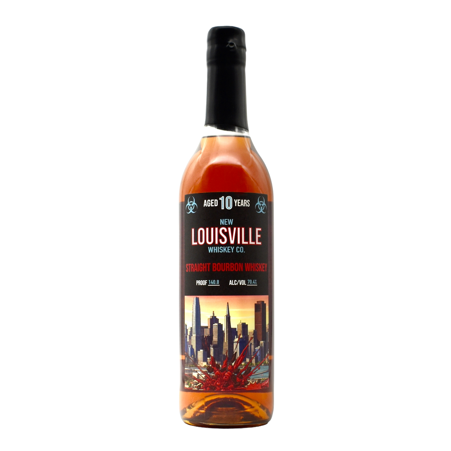 New Louisville Bourbon Hazmat 10 Year 750ml [Barrel Select: A189 NORCAL NECTAR]