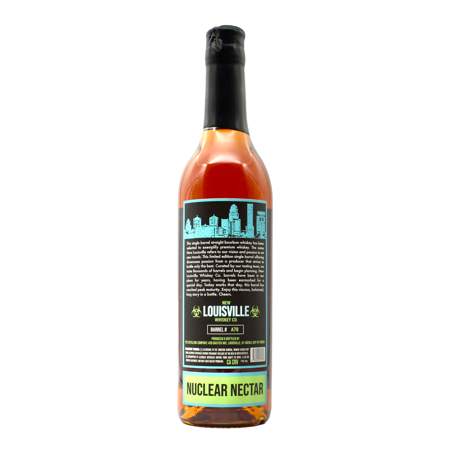 New Louisville Bourbon Hazmat 10 Year 750ml [Barrel Select: Nuclear Nectar]