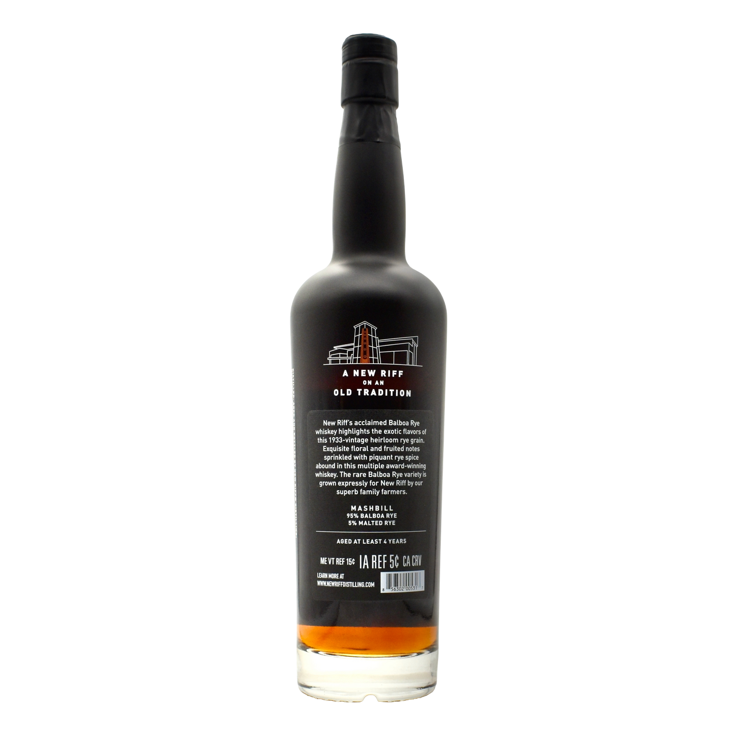 New Riff Balboa Rye Whiskey 750ml