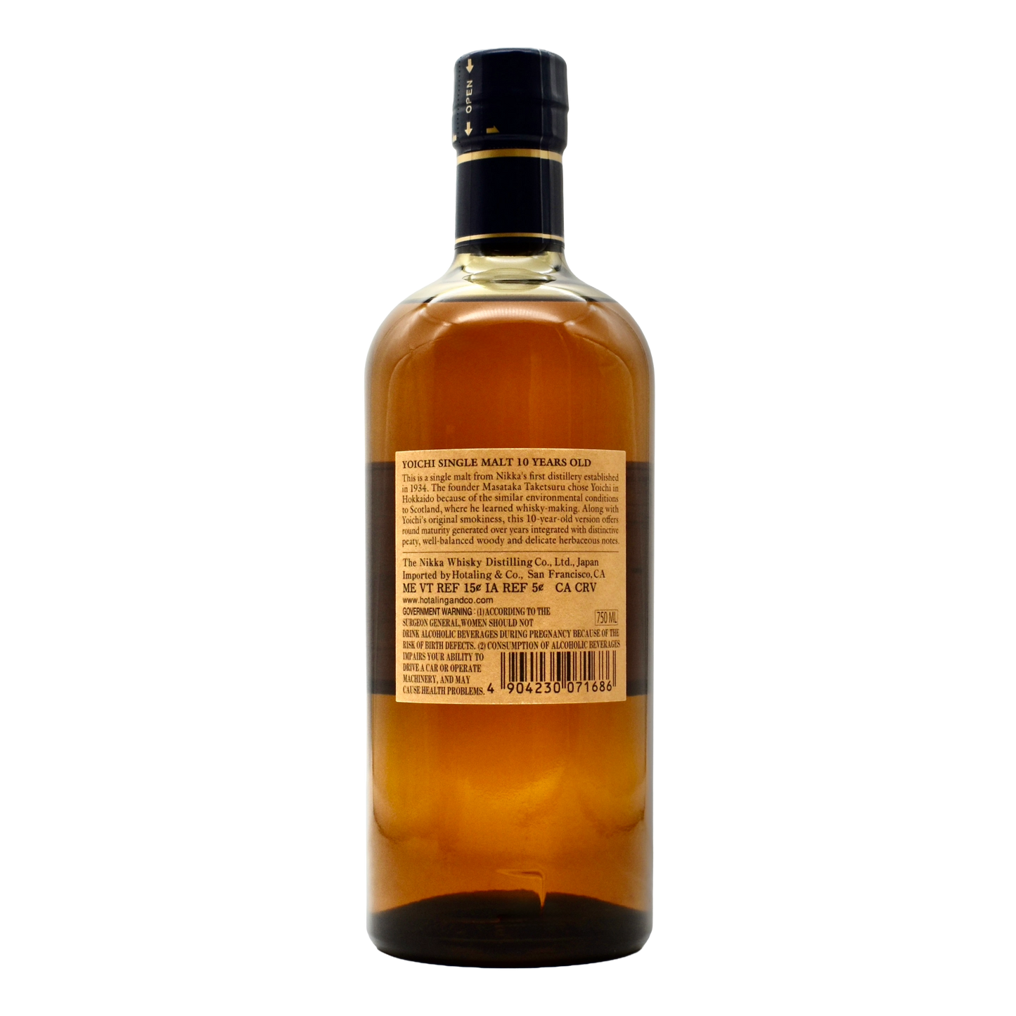 Nikka Yoichi 10 Year 750ml | Club Members Only
