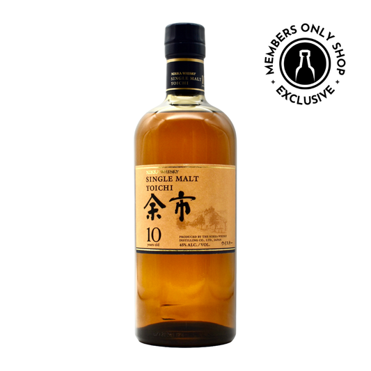 Nikka Yoichi 10 Year 750ml [MEMBERS ONLY]